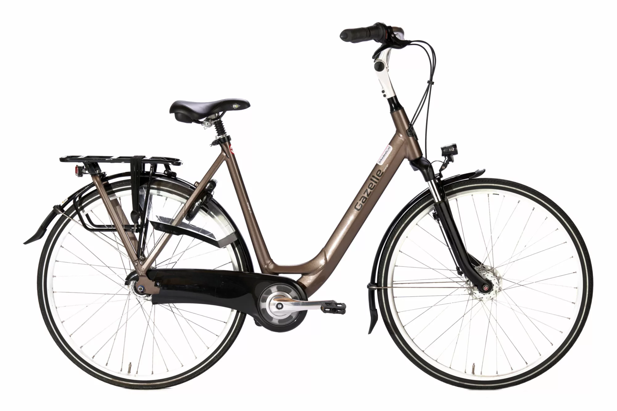 Stadsfiets huren in Egmond – Luxe Gazelle damesfiets met 7 versnellingen